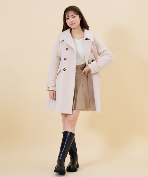 REDYAZEL（レディアゼル） ステンカラーコート コート ウールライク