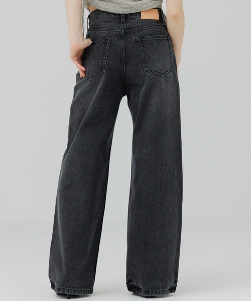 ワイドパンツ ジーンズ デニム デニムパンツ loose vintage like denim