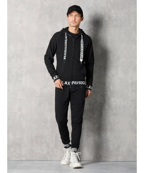 パンツ 「1PIU1UGUALE3 RELAX」HEM LOGO ロングパンツ 通年（ウノ ピゥ