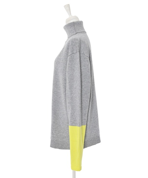 ニット セーター 「Narcissus」バイカラータートルニット レディース Narcissus ニット セーター 「Narcissus」バイカラータートル
