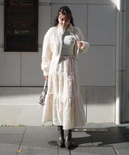 rienda（リエンダ） ブルゾン アウター ニュアンスバリエーション