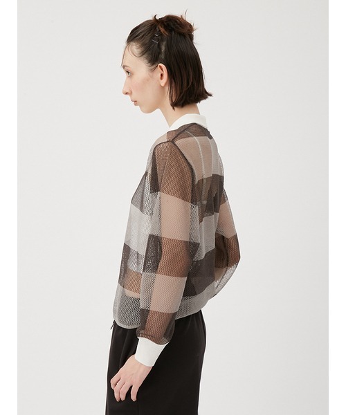 FURFUR ラガーボーダーメッシュプルオーバー レディース : ZOZOTOWN  