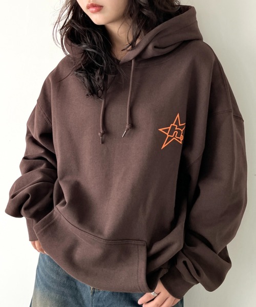HUF（ハフ） パーカー /H STAR LOGO P/O HOODIE/スター ロゴ フーディ