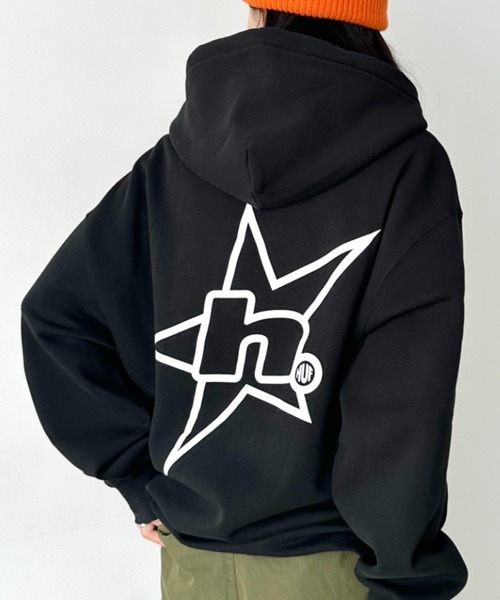 HUF（ハフ） パーカー /H STAR LOGO P/O HOODIE/スター ロゴ フーディ