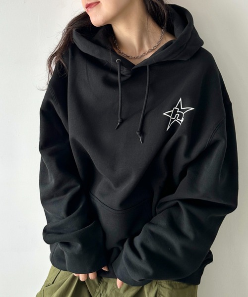 HUF（ハフ） パーカー /H STAR LOGO P/O HOODIE/スター ロゴ フーディ