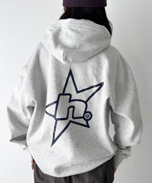 HUF（ハフ） パーカー /H STAR LOGO P/O HOODIE/スター ロゴ フーディ