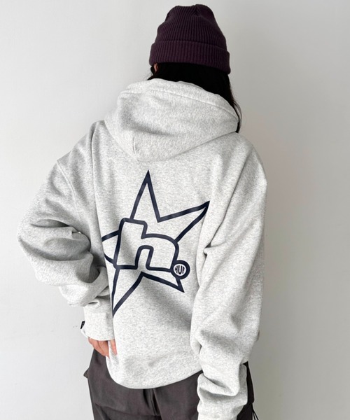 HUF（ハフ） パーカー /H STAR LOGO P/O HOODIE/スター ロゴ フーディ
