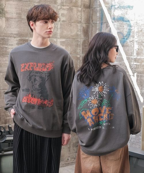 PBLIM トレーナー スウェット 「UNISEX」アソートグラフィック