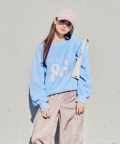 なずな　SNIDEL ナンバーロゴスウェット SNIDEL｜ナンバーロゴスウェット | Rakuten Fashion(楽天