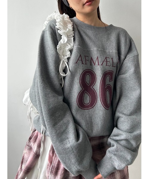 SNIDEL ナンバーロゴスウェット　新品未使用 ナンバーロゴスウェット（スウェット）｜SNIDEL（スナイデル
