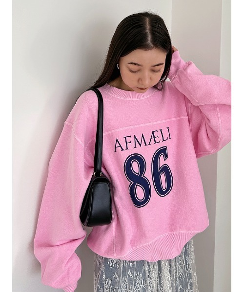 なずな　SNIDEL ナンバーロゴスウェット SNIDEL｜ナンバーロゴスウェット | Rakuten Fashion(楽天
