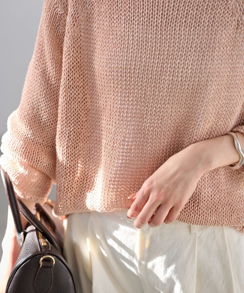 FRAMeWORK LINEN CORD ニット LINEN CORD ニット（ニット／セーター）｜FRAMeWORK（フレーム