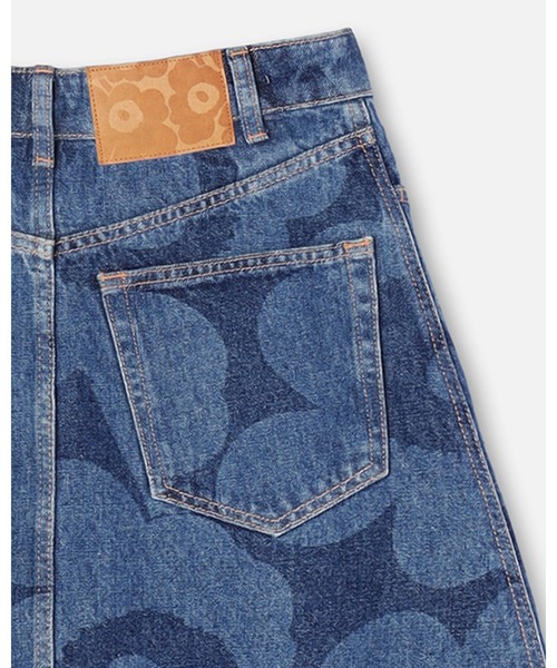 marimekko デニムスカート Maridenim Ruudut Unikko スカート | Maija Isola | Marimekko