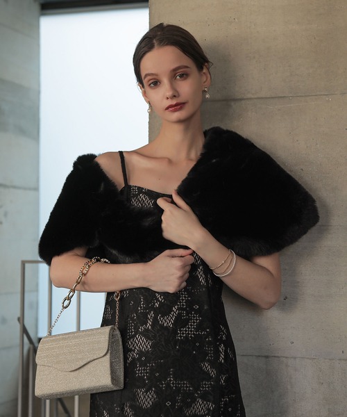 「Dorry Doll」 ストール FREE オフホワイト レディース_画像9