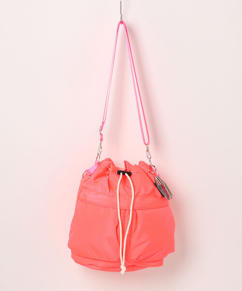 ピーチ様　トート&巾着 SM REVERSIBLE PKT TOTE2ウェイピーチブラッシュ/サンダー