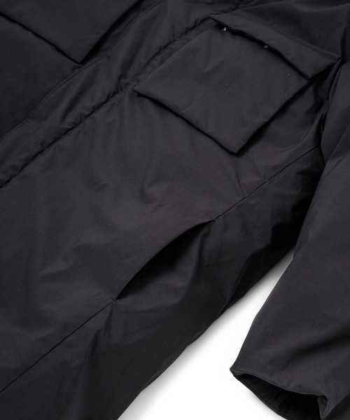 「Sandinista」 ダウンコート MEDIUM ブラック メンズ_画像3