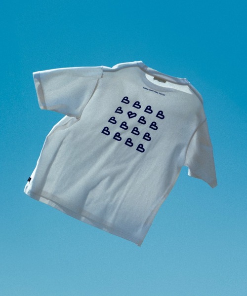 ❤️数時間限定 特別価格❤️新品未使用❤️BEAMS HEART❤️ BEAMS HEART tシャツ / スマイル刺繍 Tシャツ レディース