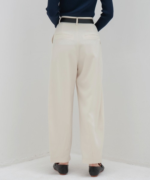 DRESSLAVE（ドレスレイブ） パンツ big tuck curve pants(ビッグタック