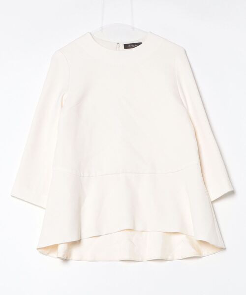 「Demi-Luxe BEAMS」 長袖ブラウス ONE SIZE ホワイト レディース Demi-Luxe BEAMS ブラウス シャツ 「セレモニー・フォーマル