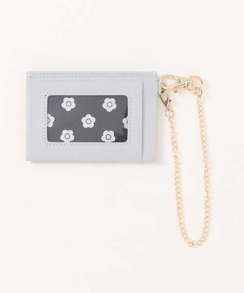 MARY QUANT サイドデイジーエンボス シングルパスケース MARY QUANT パスケース マリークワント mary quant サイド
