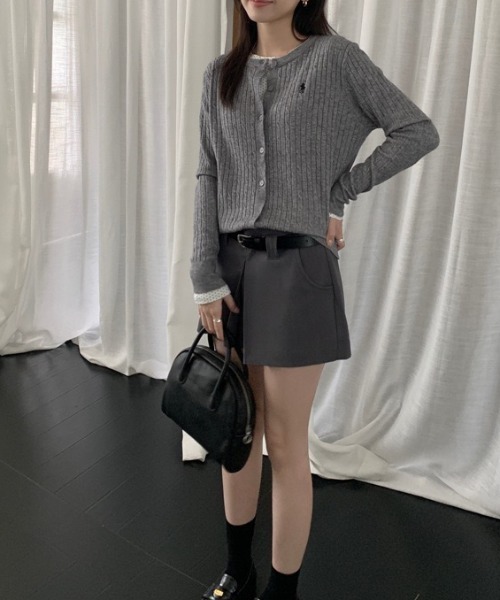gossip!ロサンゼルス パンツ フェミニン モードショートキュロット