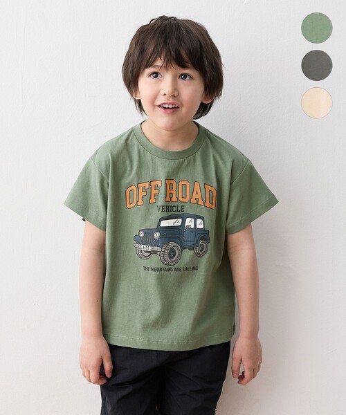 familiar 車プリント Tシャツ 110【新品未使用】 familiar - 【新品未使用】 ファミリア ロゴTシャツ 110サイズの