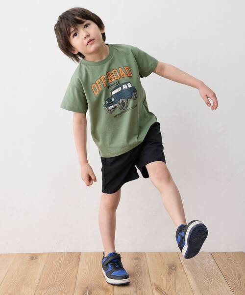 familiar 車プリント Tシャツ 110【新品未使用】 345120_01.jpg?v=1718241714&