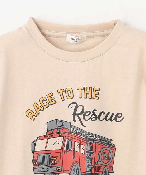 familiar 車プリント Tシャツ 110【新品未使用】 familiar - 【新品未使用】 ファミリア ロゴTシャツ 110サイズの