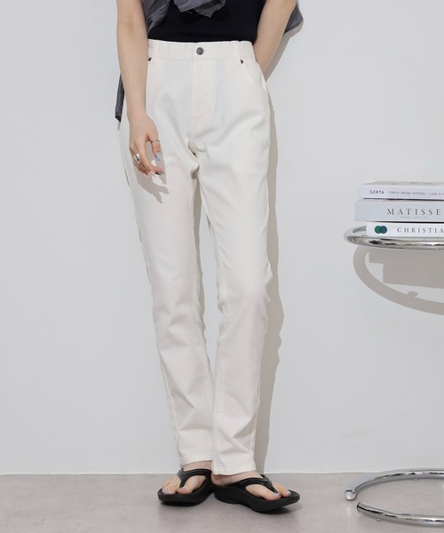 FUNALIVE（ファンアライブ） ジーンズ White stretch denim pants