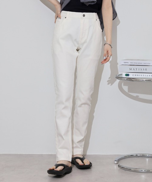 FUNALIVE（ファンアライブ） ジーンズ White stretch denim pants