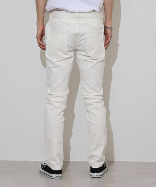 FUNALIVE（ファンアライブ） ジーンズ White stretch denim pants