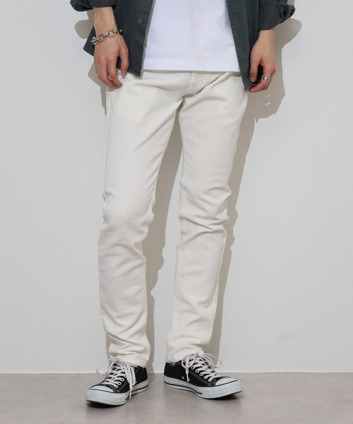 FUNALIVE（ファンアライブ） ジーンズ White stretch denim pants