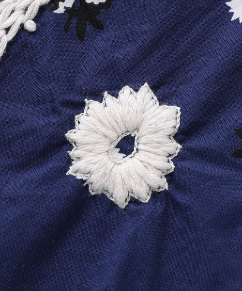 NOMA t.d. DREAM Shirt Hand Embroidery 青 NOMA t.d. - HAND EMBROIDERY SHIRT