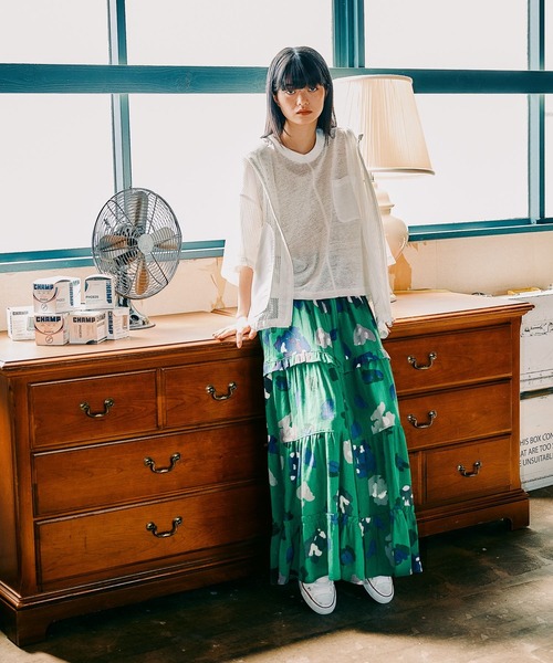 niko and… パーカー 「MODE NORM CORE」メッシュルーズパーカー