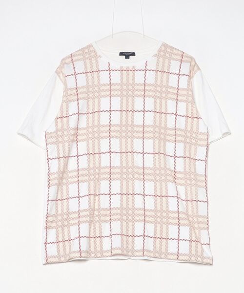 BURBERRY 「BURBERRY」 半袖Tシャツ L ホワイト メンズ