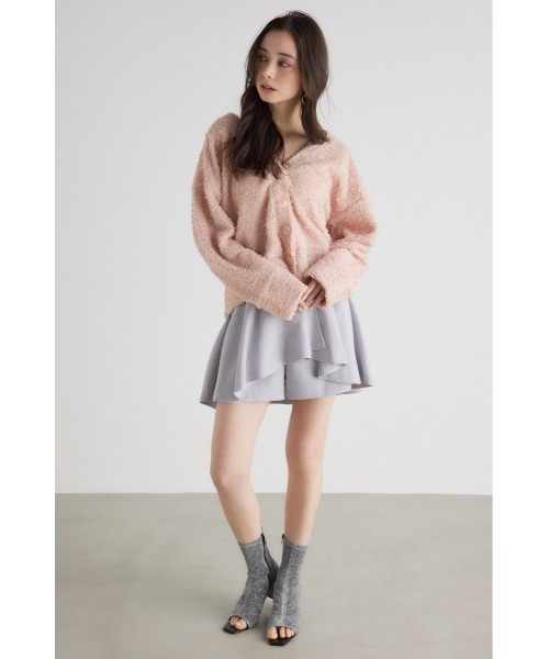 「rienda」 カーディガン FREE ホワイト レディース_画像2