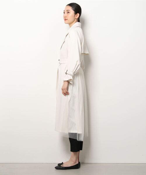 「ASTORIA ODIER」 トレンチコート SMALL ラベンダー レディース_画像2