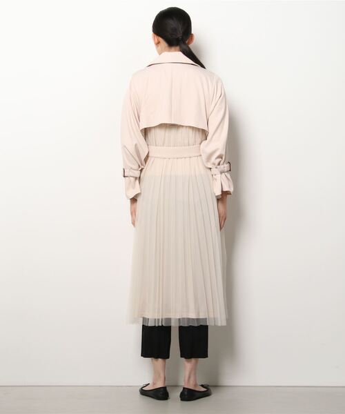 「ASTORIA ODIER」 トレンチコート SMALL ラベンダー レディース_画像7