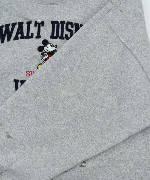 希少 XXXXL 90's Disney Mickey Mouse スウェット DISNEY VINTAGE トレーナー スウェット 「ヴィンテージ古着