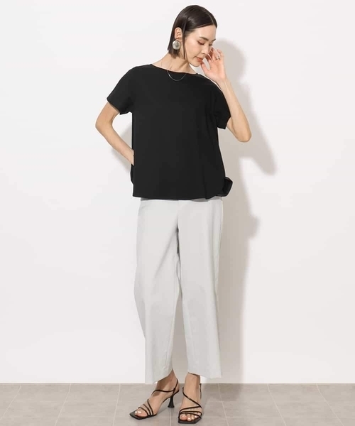 MICHEL KLEIN（ミッシェルクラン） tシャツ 「接触冷感」立体