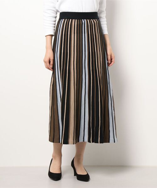 「INCEDE」 フレアスカート M ブラック レディース_画像5