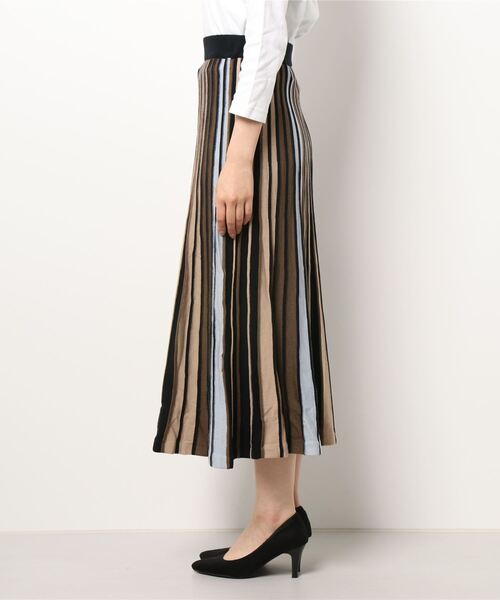 「INCEDE」 フレアスカート M ブラック レディース_画像7