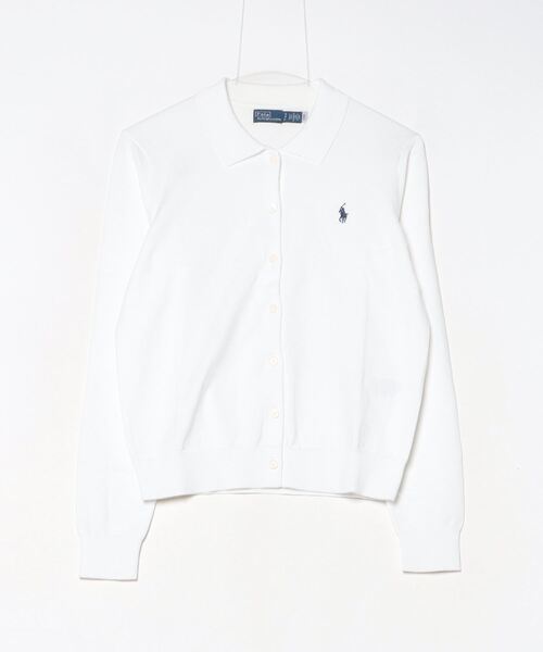 POLO RALPH LAUREN カーディガン ポロカラー ボタンド