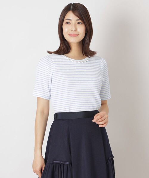 「TO BE CHIC」 半袖カットソー 40 ブラック レディース