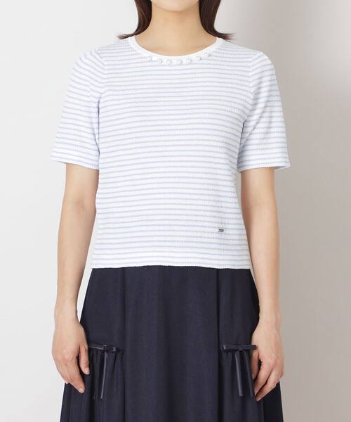 「TO BE CHIC」 半袖カットソー 40 ブラック レディース