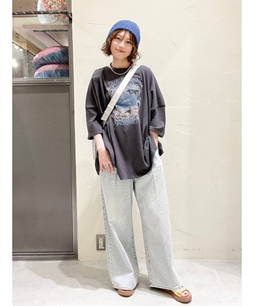 niko and…（ニコアンド） tシャツ 半袖 イルカアソートBIGTシャツ