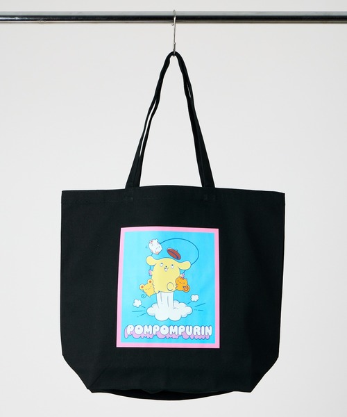 【レア】　ポムポムプリン　カット　BIG トートバッグ sanrio トートバッグ 「 / サンリオ 」ポムポムプリン BIGトート