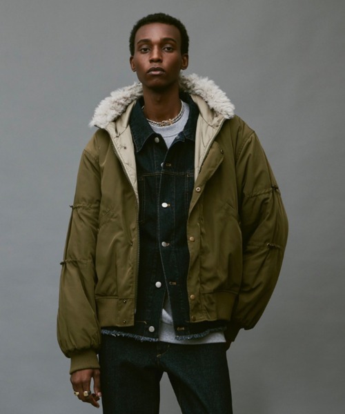 ジャケット・アウター soraneco soerte ブルゾン 2 カーキ メンズ : ZOZOTOWN Yahoo!店 - 通販 - Yahoo