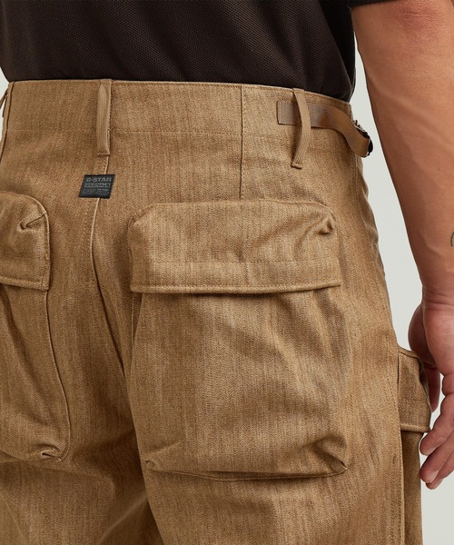 G-STAR RAW カーゴパンツ E RELAXED TAPERED CARGO/ワイドリラックス