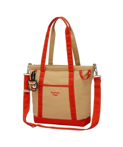 Onitsuka Tiger 虎唐草トートバッグ 赤 BAG - Onitsuka Tiger | Onitsuka Tiger ONLINE STORE